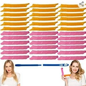 Hair Curlers No Heat Spiral Curls Styling Rollers